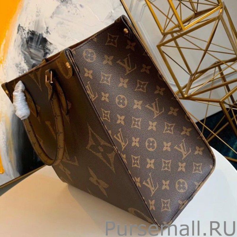 Onthego MM Bag Monogram Reverse M45039