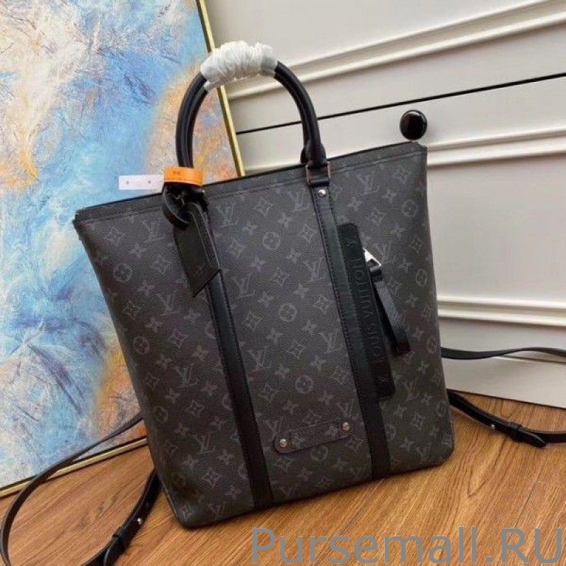 Tote Backpack Monogram Eclipse Canvas m45221