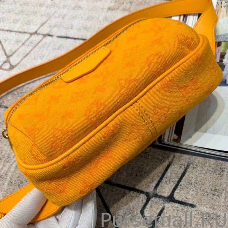 Outdoor Bumbag Ocher Denim M44623