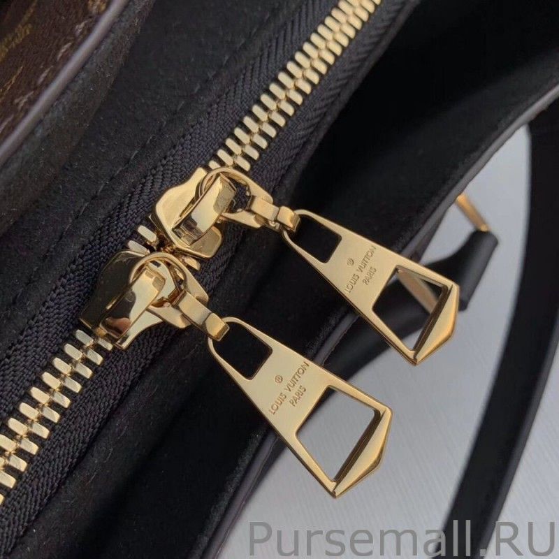 Soufflot BB Monogram Canvas M44898 Black