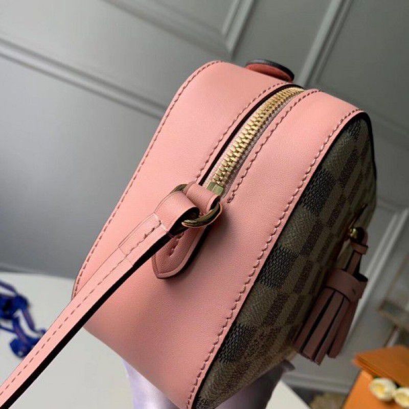 Saintonge Bag Damier Azur N40155