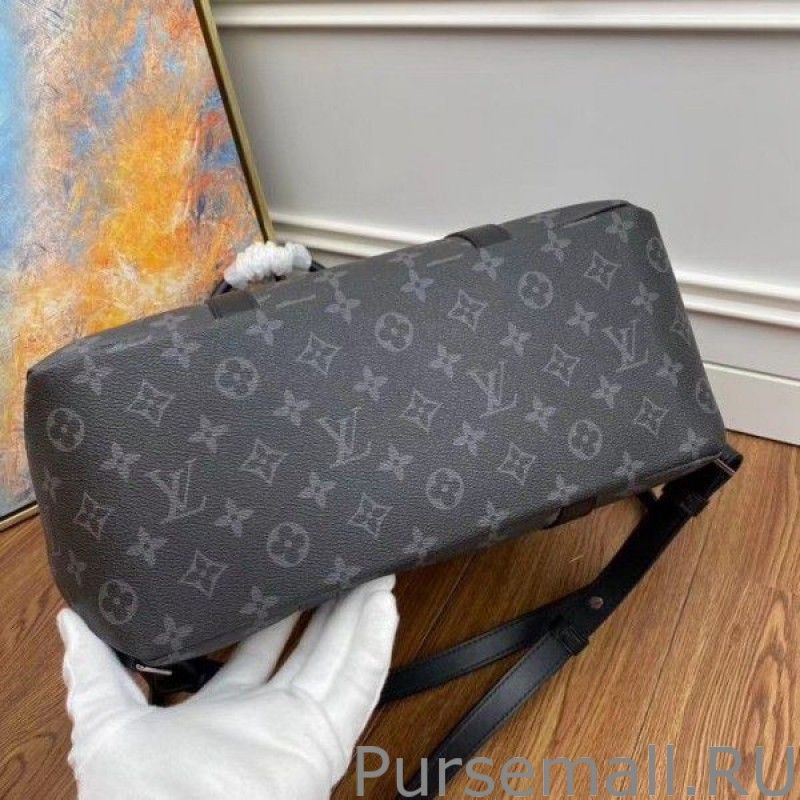 Tote Backpack Monogram Eclipse Canvas m45221