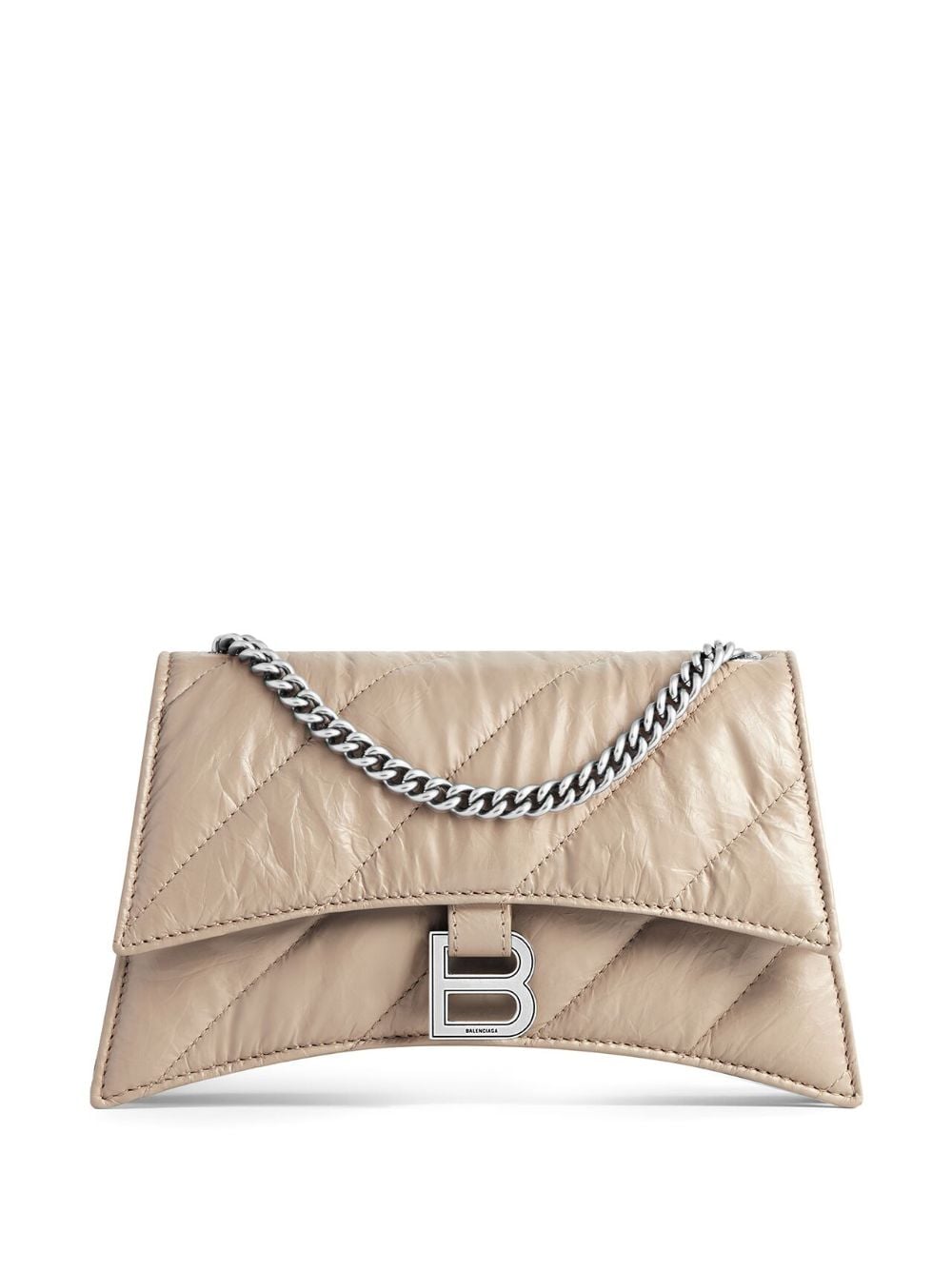 Ba*len*cia*ga crush quilted shoulder bag
