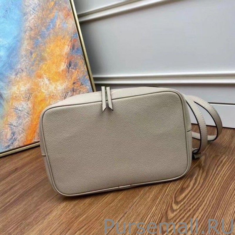 NeoNoe MM Bag In Tourterelle Gray Leather M45555