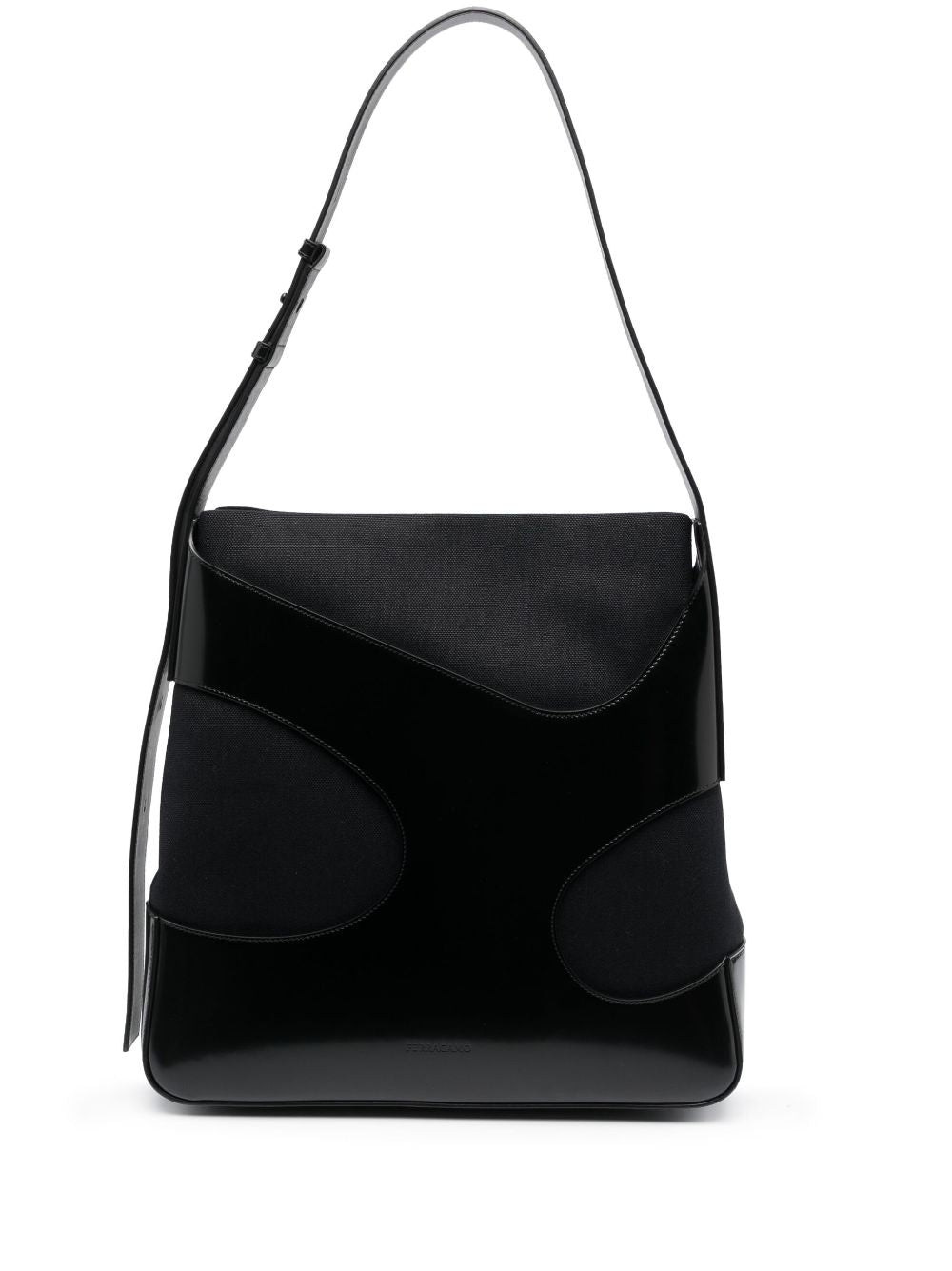 Ferragamo cut-out leather tote bag