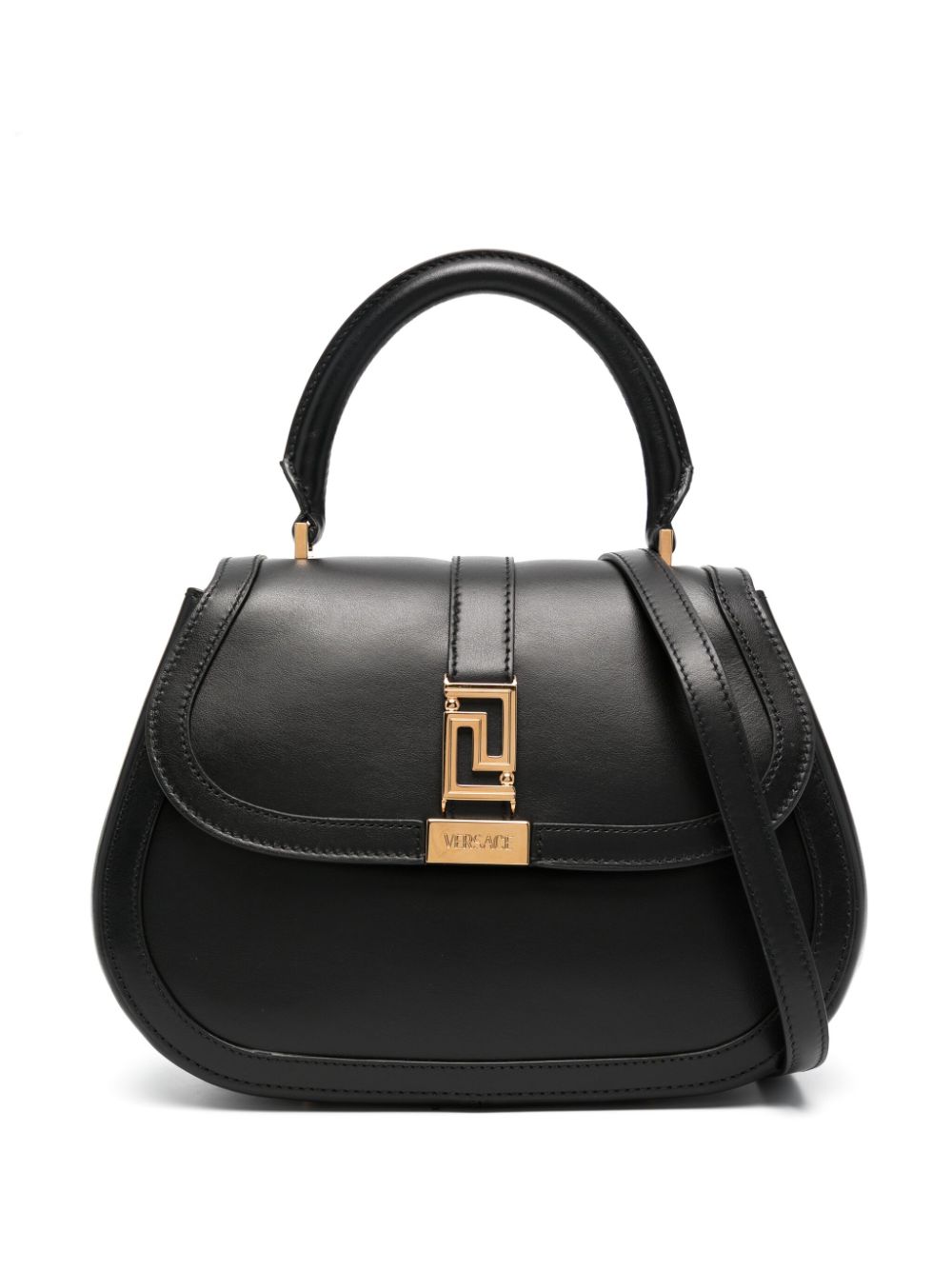 Versace Greca Goddess leather tote bag