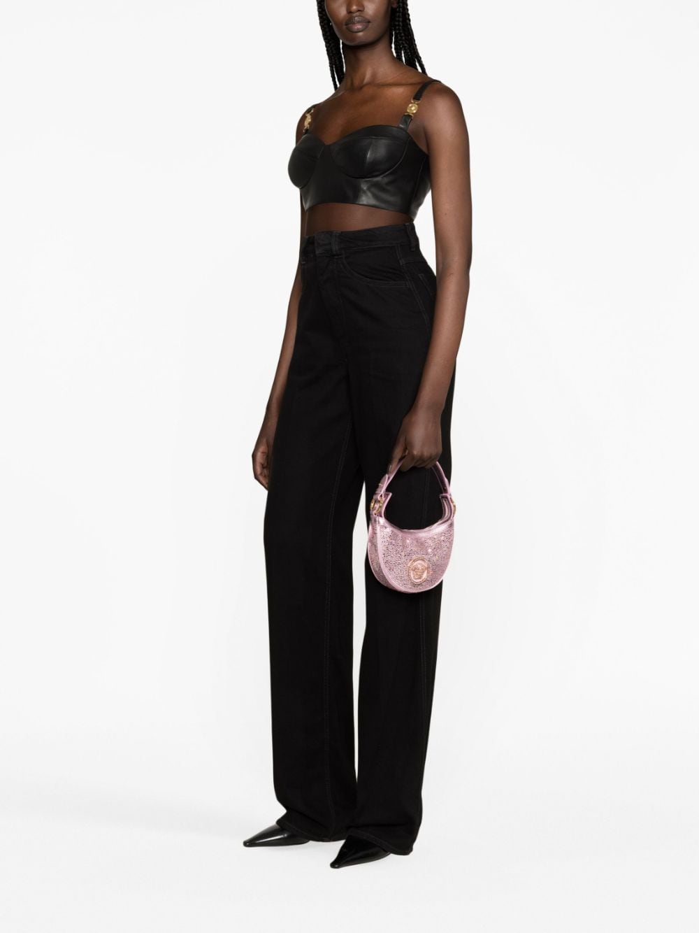 Versace x Dua Lipa Repeat mini shoulder bag