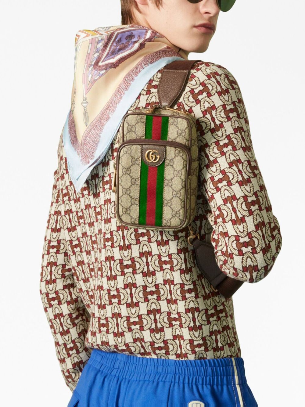 G*u*i ophidia gg front-pocket belt bag