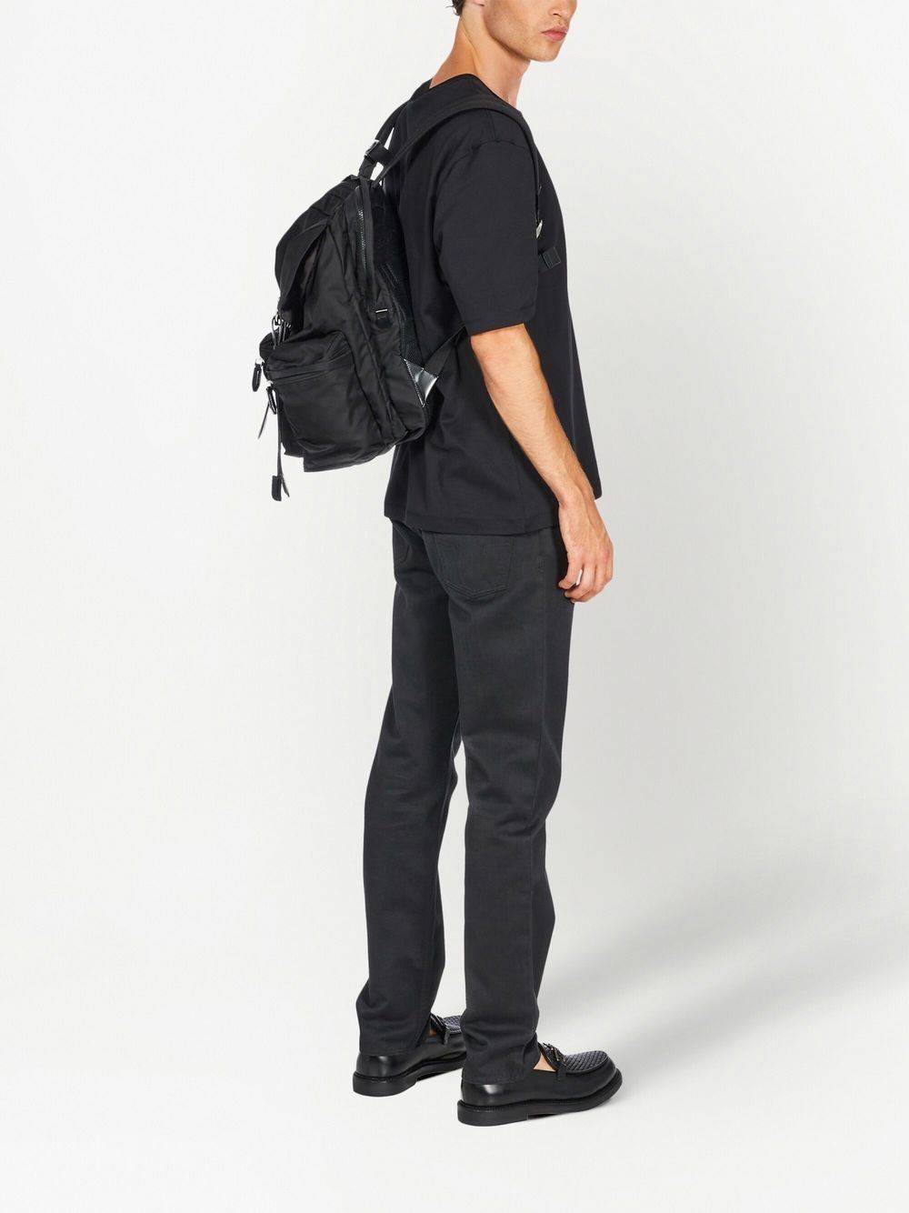 Ferragamo Gancini-buckle technical backpack