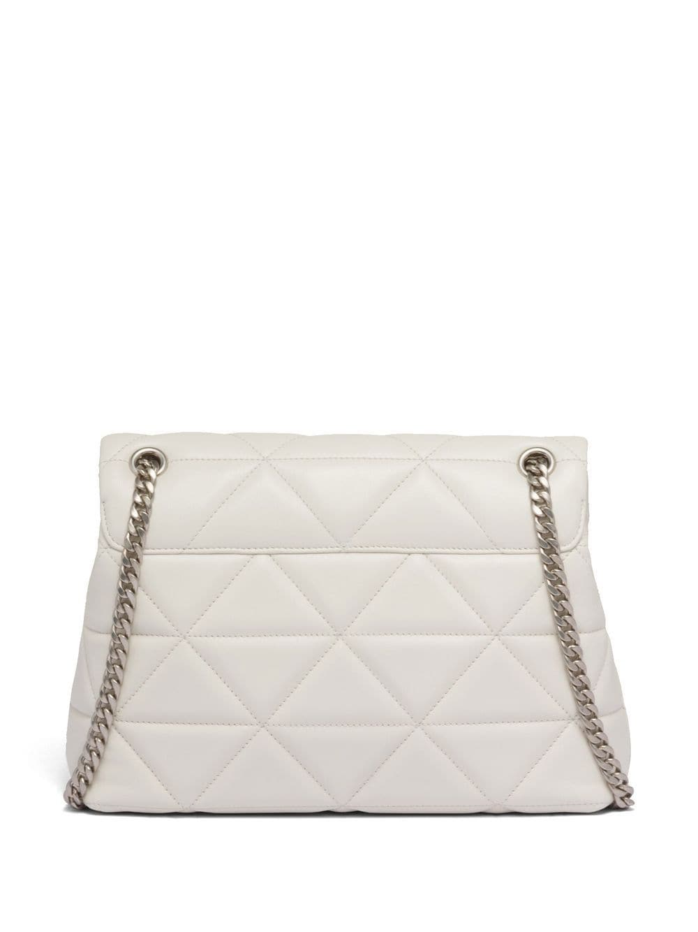 Pra*a large Pra*a spectrum nappa leather bag