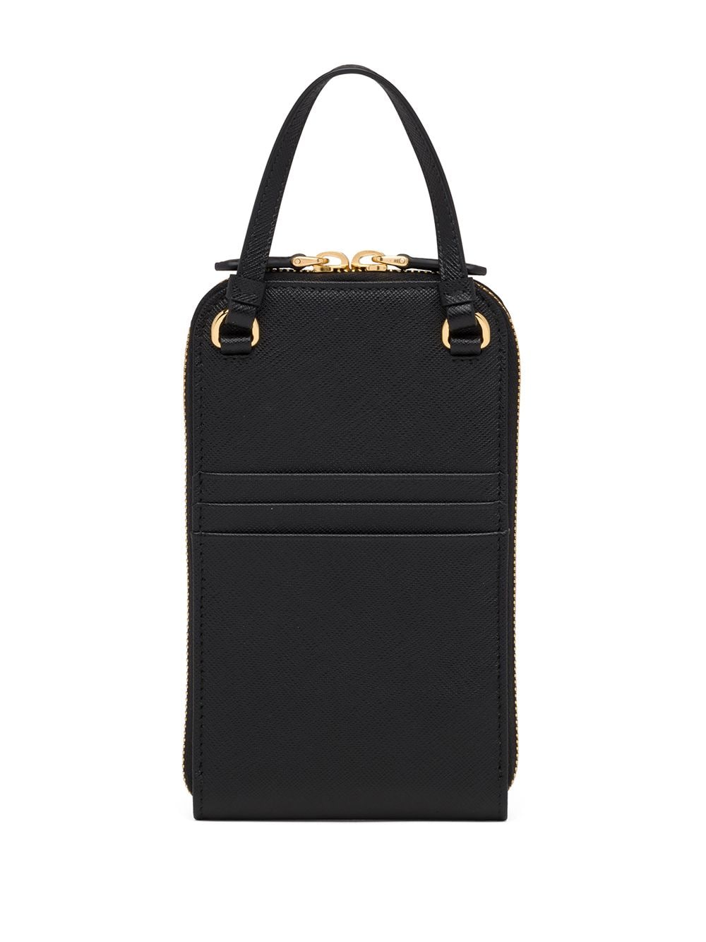 Pra*a logo-plaque mini bag