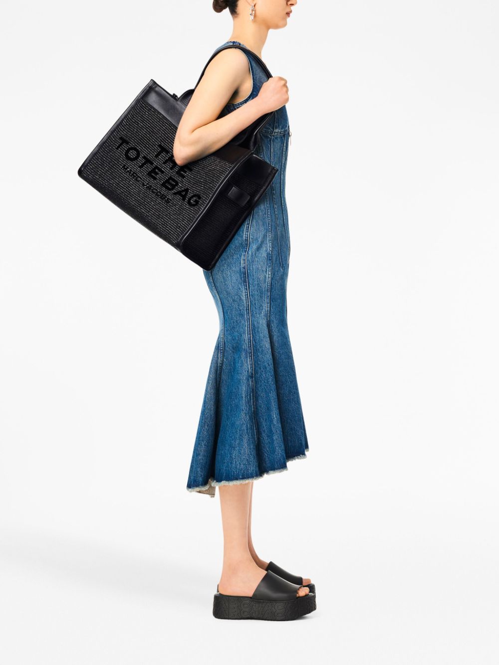 Marc Jacobs large The Straw Tote bag