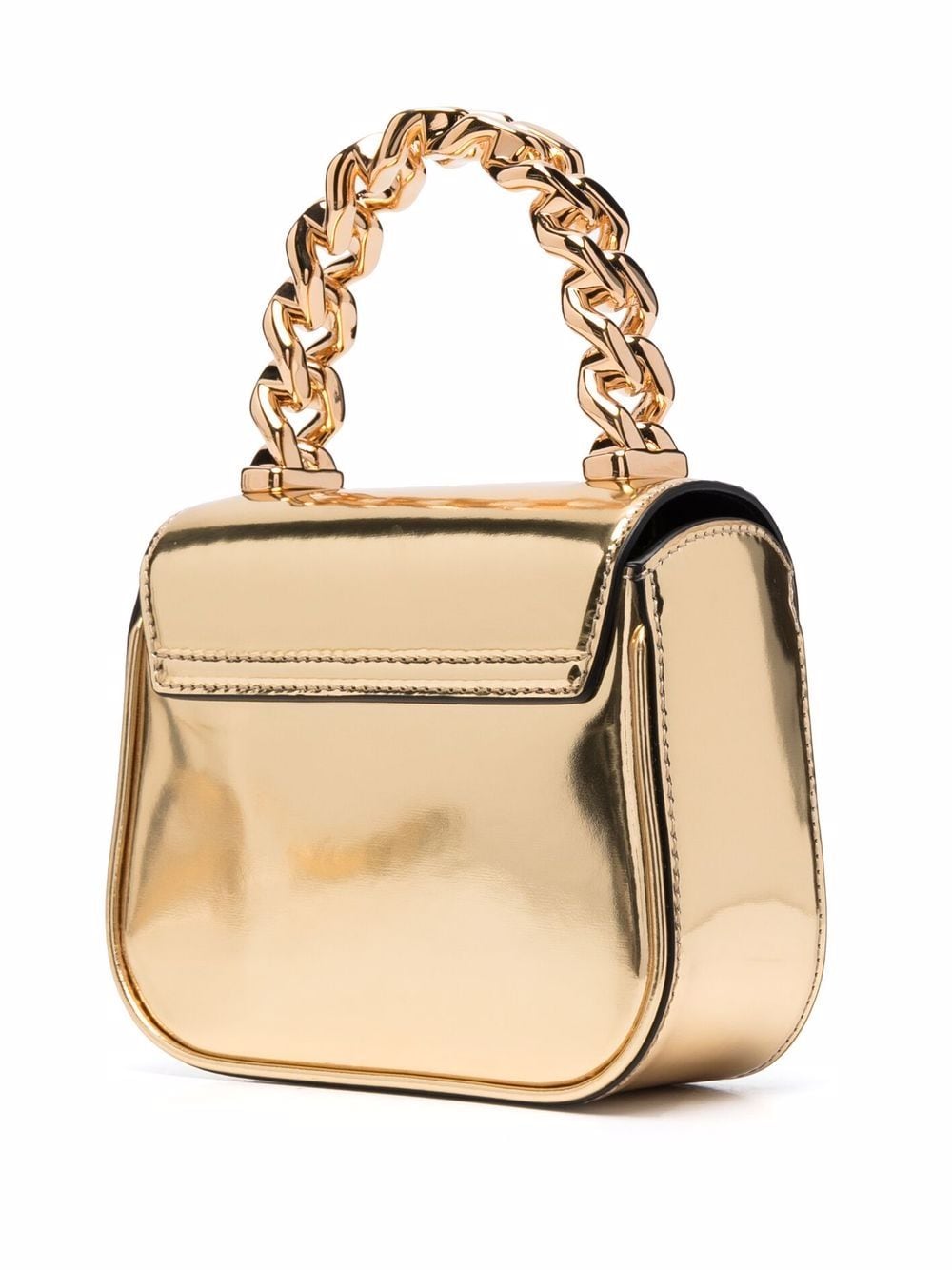 Versace La Medusa patent mini bag