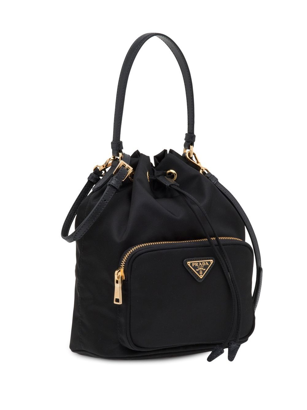 Pra*a re-nylon bucket bag