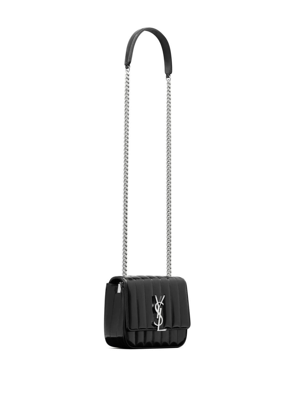 Saint Laurent small Vicky quilted shoulder bag