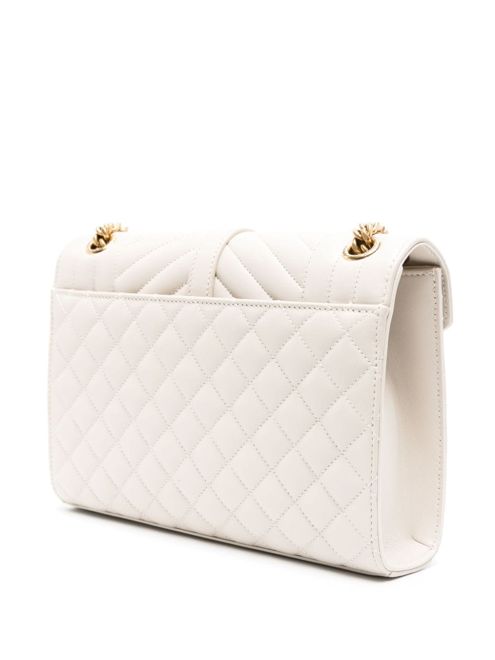 Saint Laurent medium Envelope logo-plaque quilted shoulder bag