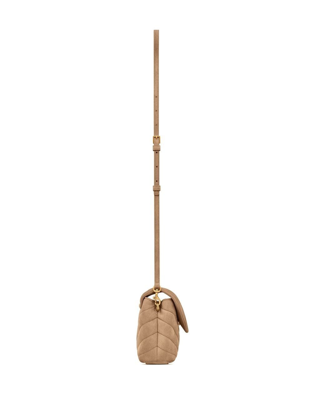 Saint Laurent quilted logo-plaque crossbody bag