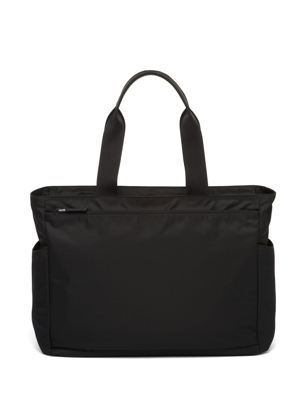 Pra*a saffiano leather recycled tote bag