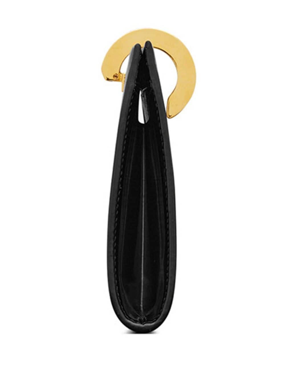 Saint Laurent Daria leather clutch