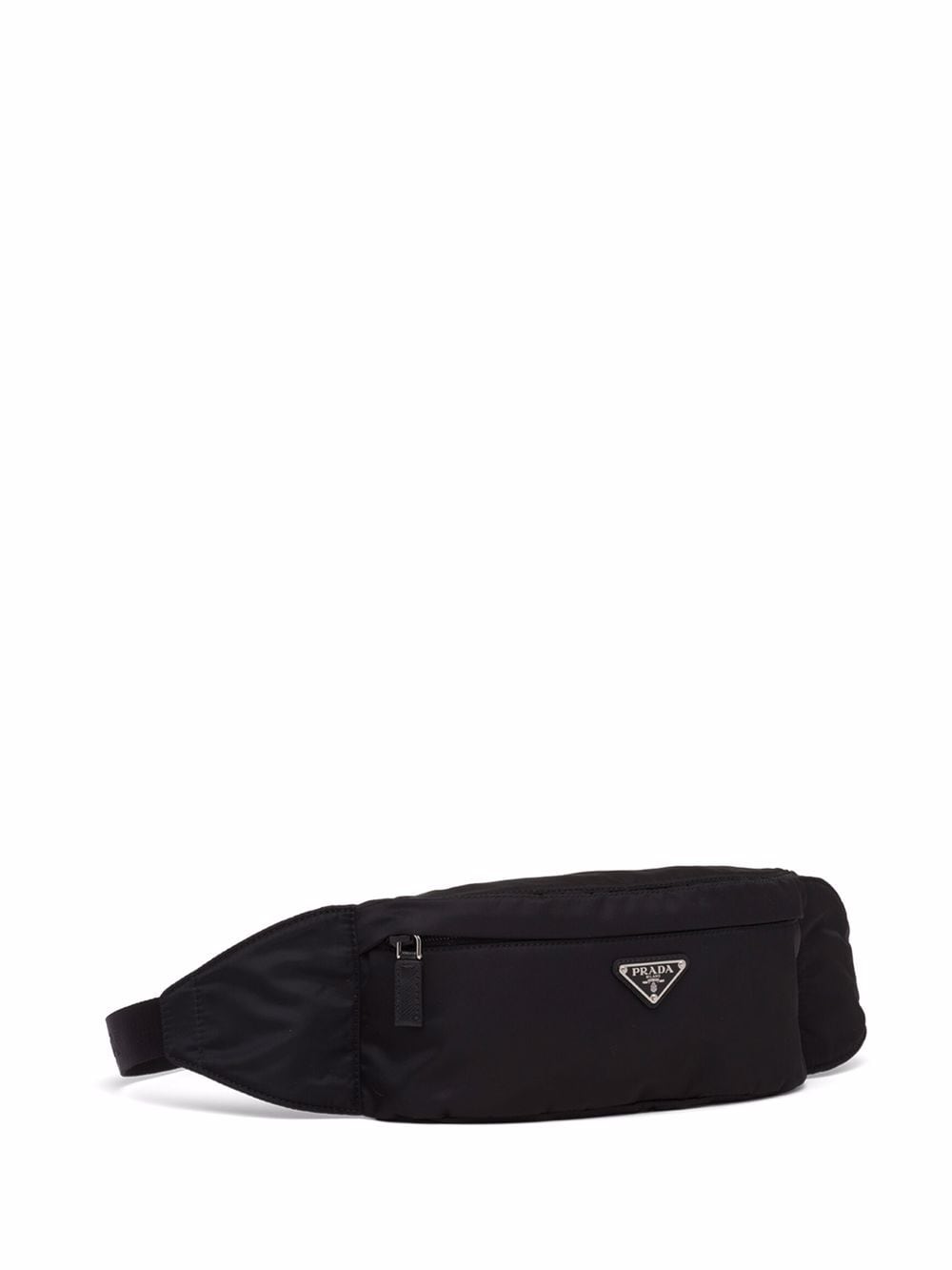 Pra*a logo-plaque belt bag