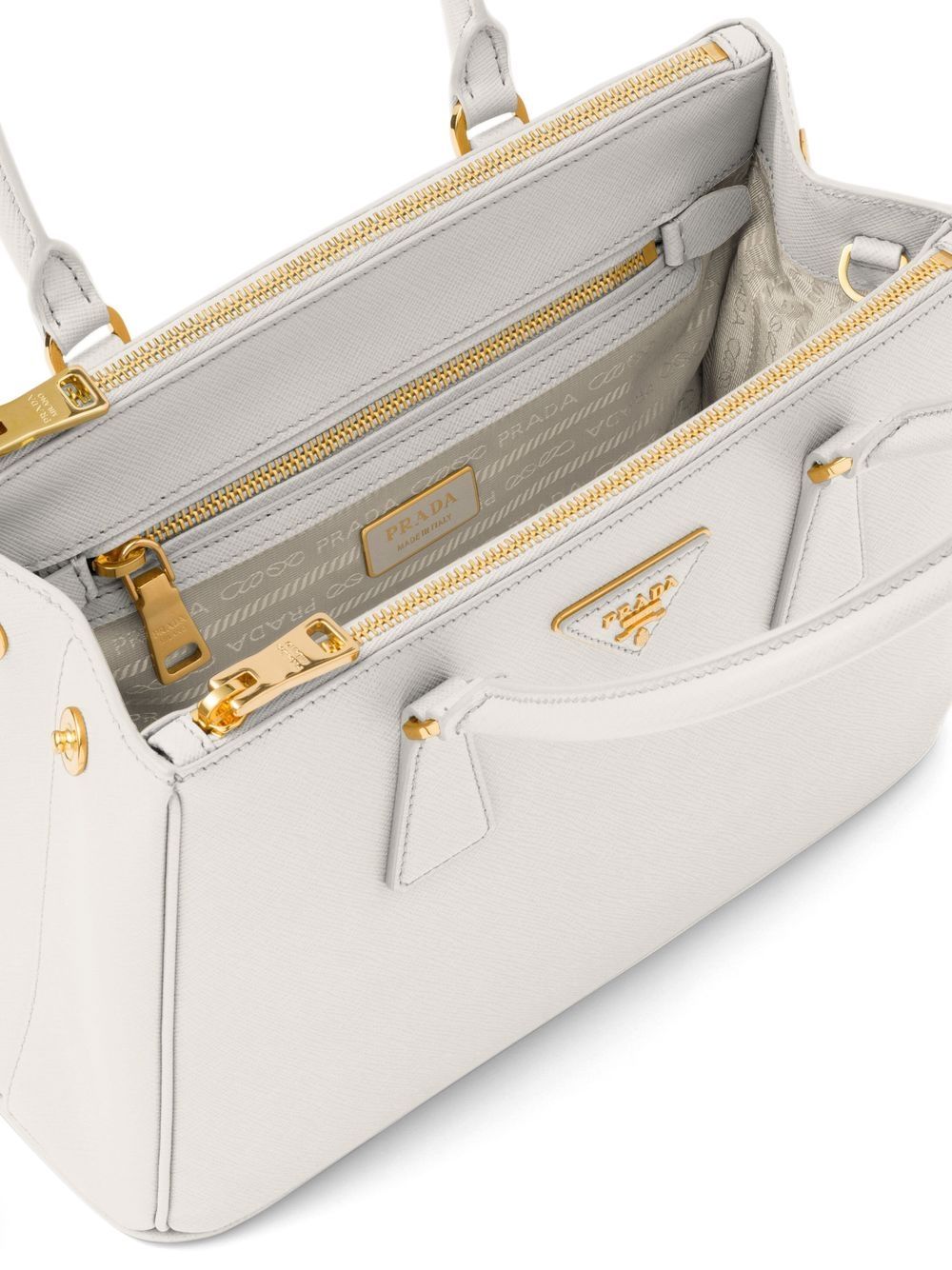 Pra*a medium galleria leather tote bag