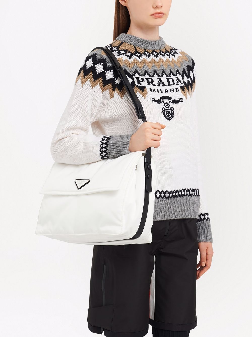 Pra*a galleria leather mini bag
