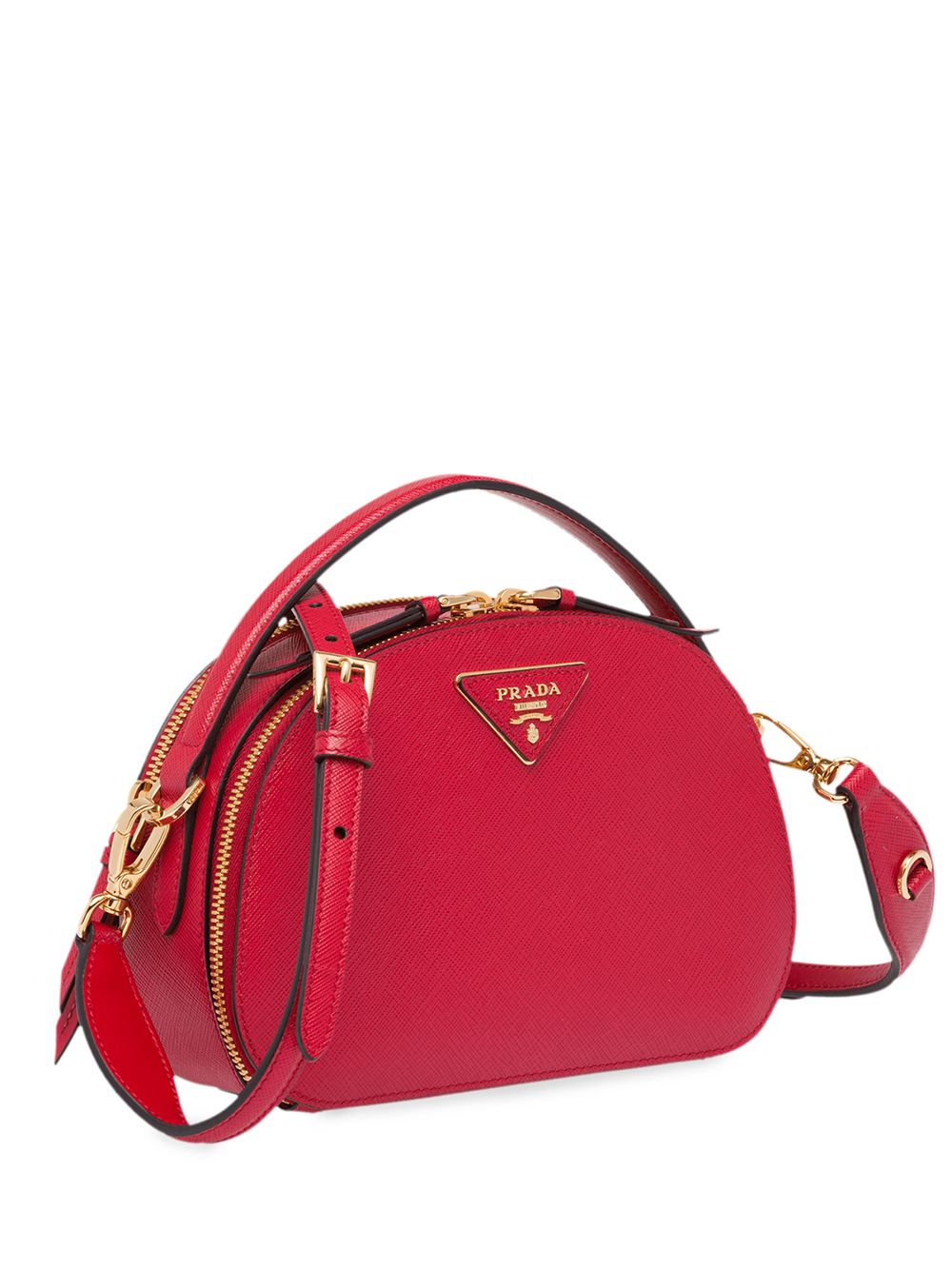 Pra*a Pra*a odette saffiano leather bag