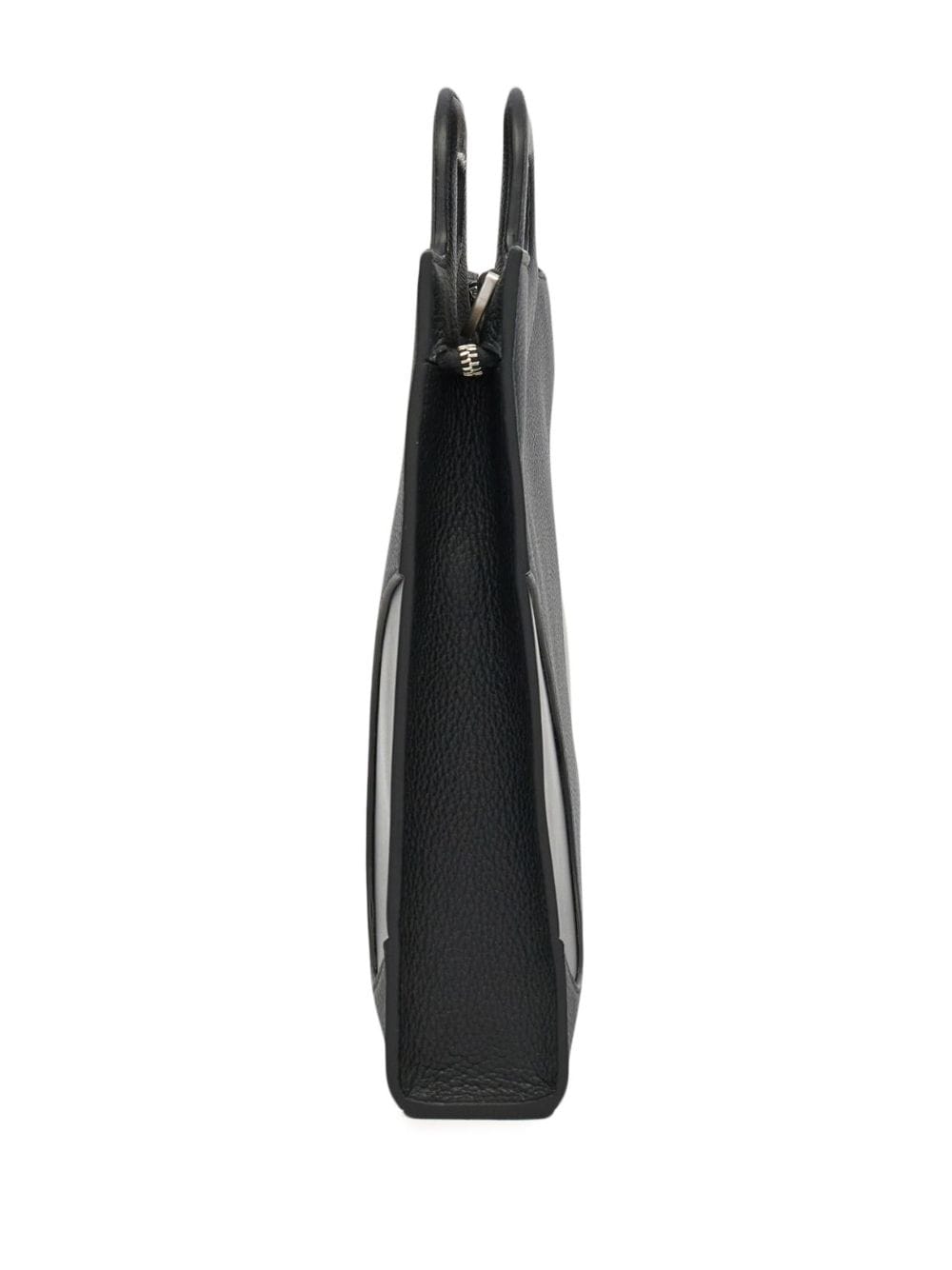 Ferragamo cut-out detail leather briefcase
