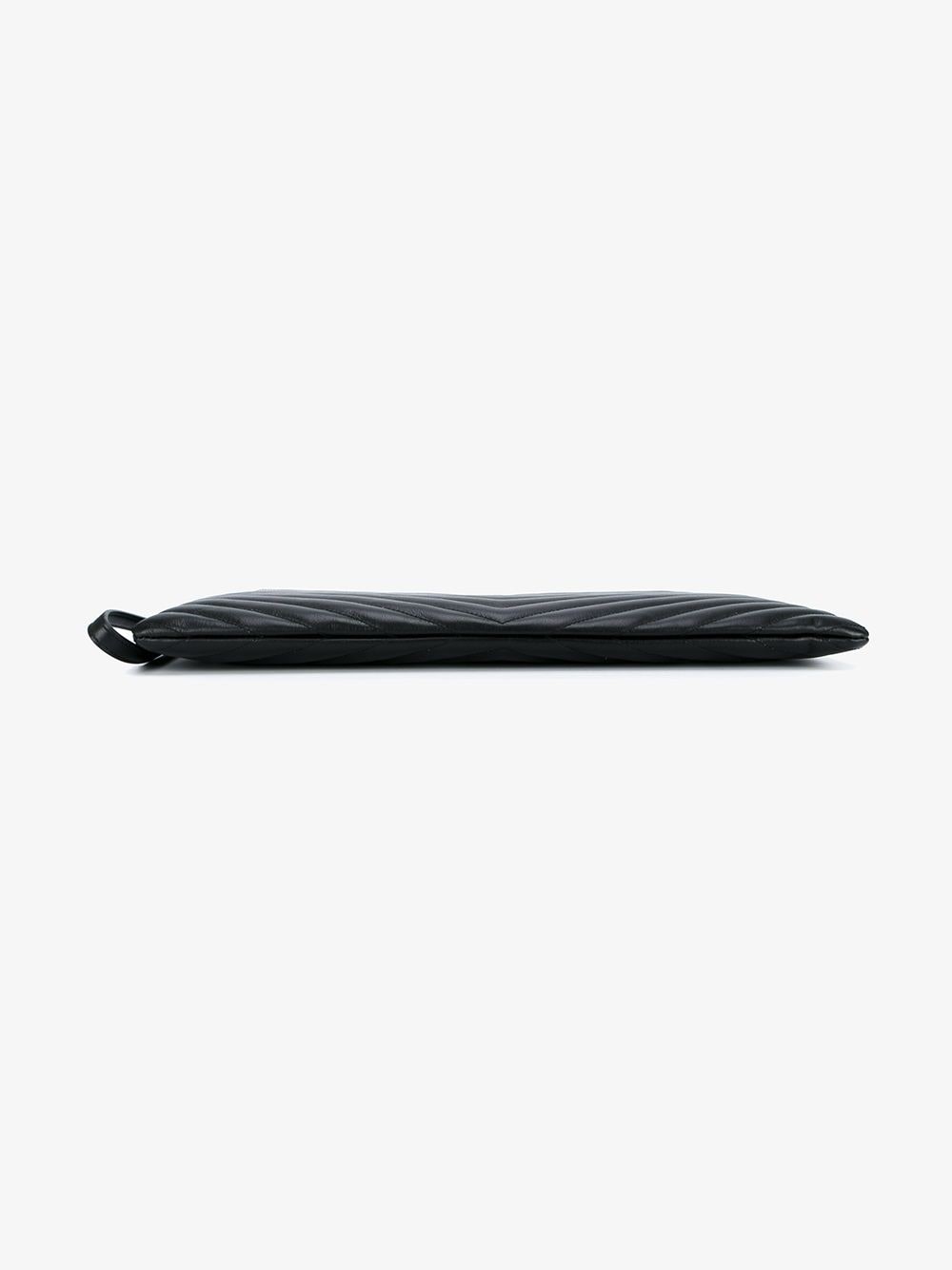 Saint Laurent Monogram quilted document holder
