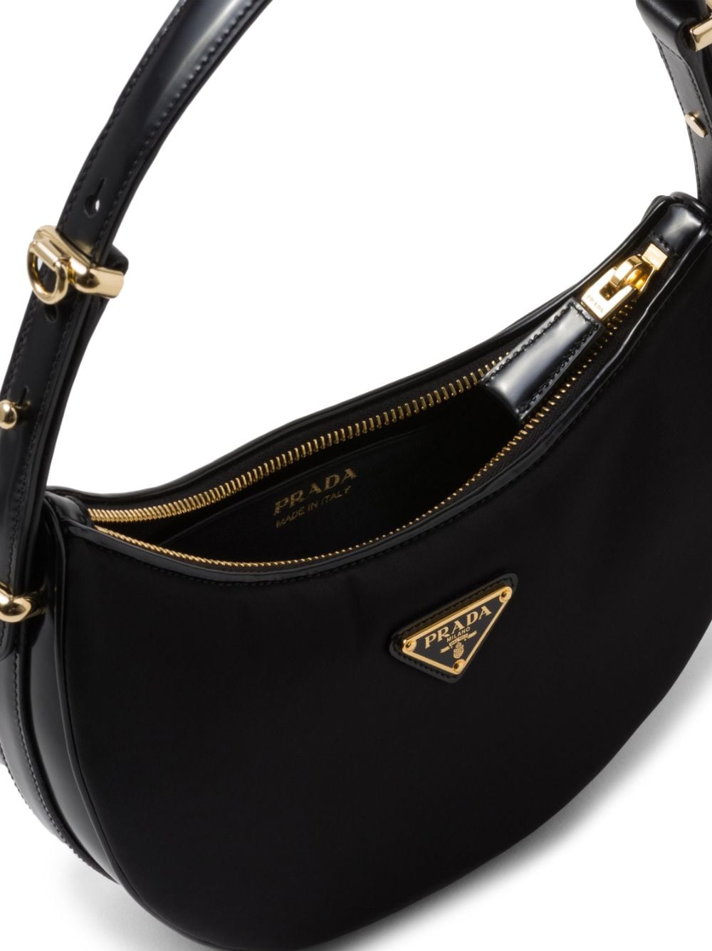 Pra*a arqué re-nylon shoulder bag