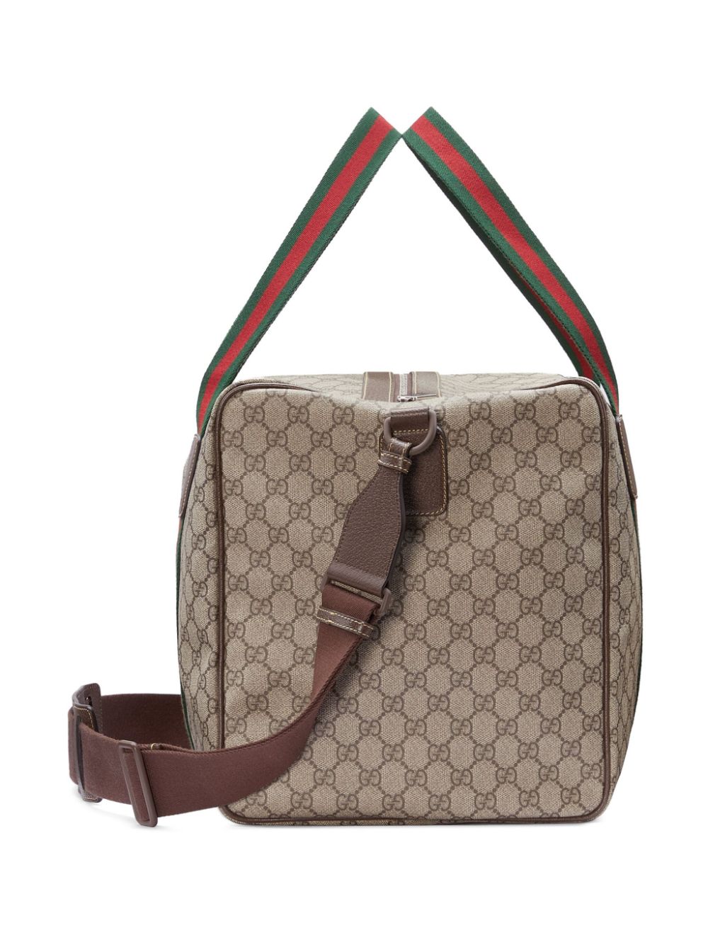 g*u*i large gg S*p*e canvas duffle bag