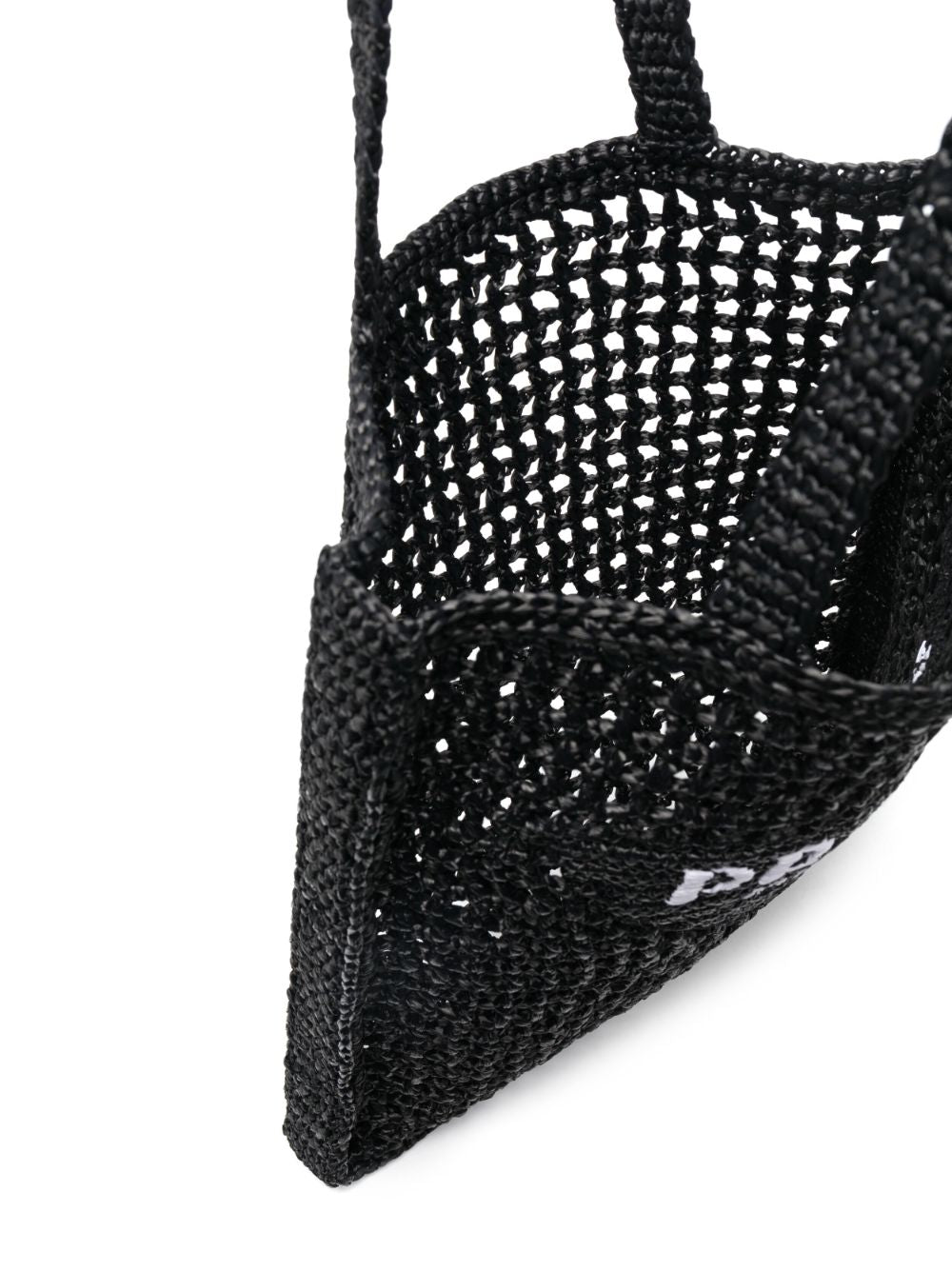 Pra*a logo-strap cross body bag