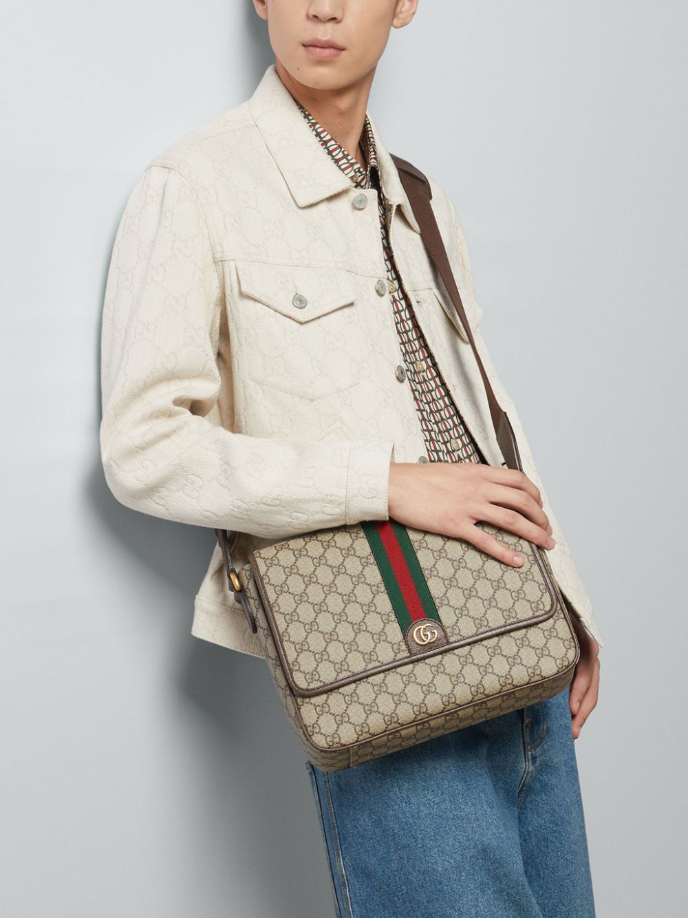g*u*i medium ophidia gg S*p*e messenger bag