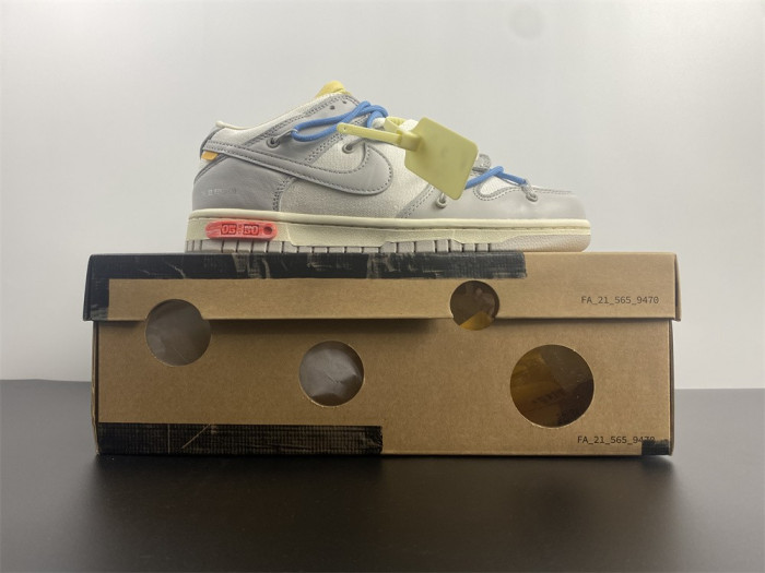 Off-White x Dunk Low ‘Lot 05 of 50’ DM1602-113