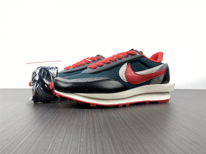 sacai x Undercover x LDWaffle ‘Midnight Spruce University Red’ DJ4877-300