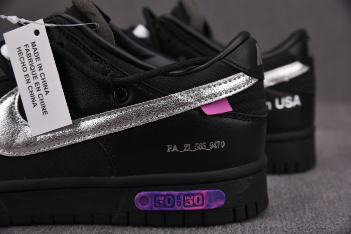 OFF-WHITE X DUNK LOW "THE 50" DM1602-001