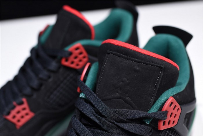 air jordan 4 nrg “G*u*i” black/gorge green-varsity red aq3816-063