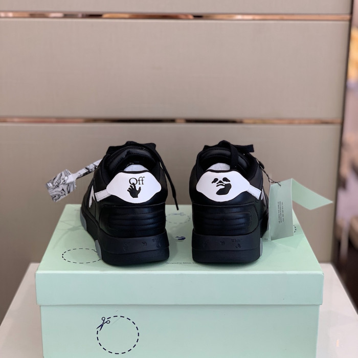 OFF WHITE™ C/O VIRGIL ABLOH OUT OF OFFICE LOW-TOP LEATHER SNEAKERS "OOO"