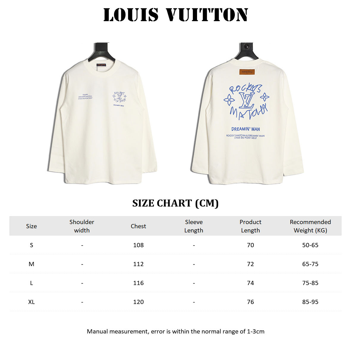 L0vis Vvtt0n 25Fw Long-sleeved T-shirt
