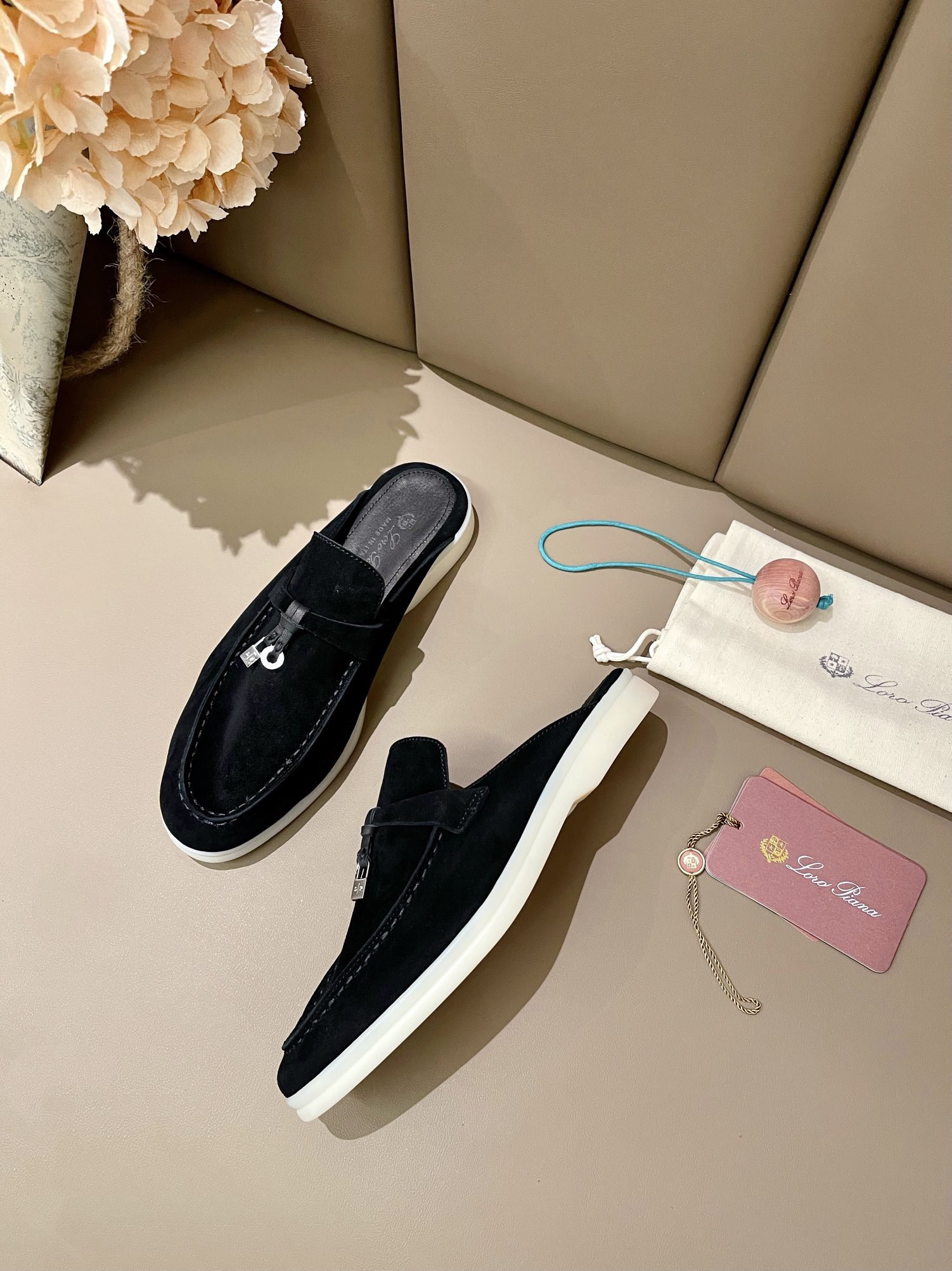 UA L0r0 P1ana Babouche Charms Walk Loafers