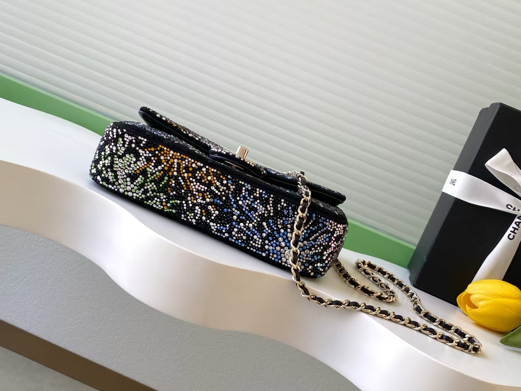 Ch**el Evening Bag 14x21x8cm