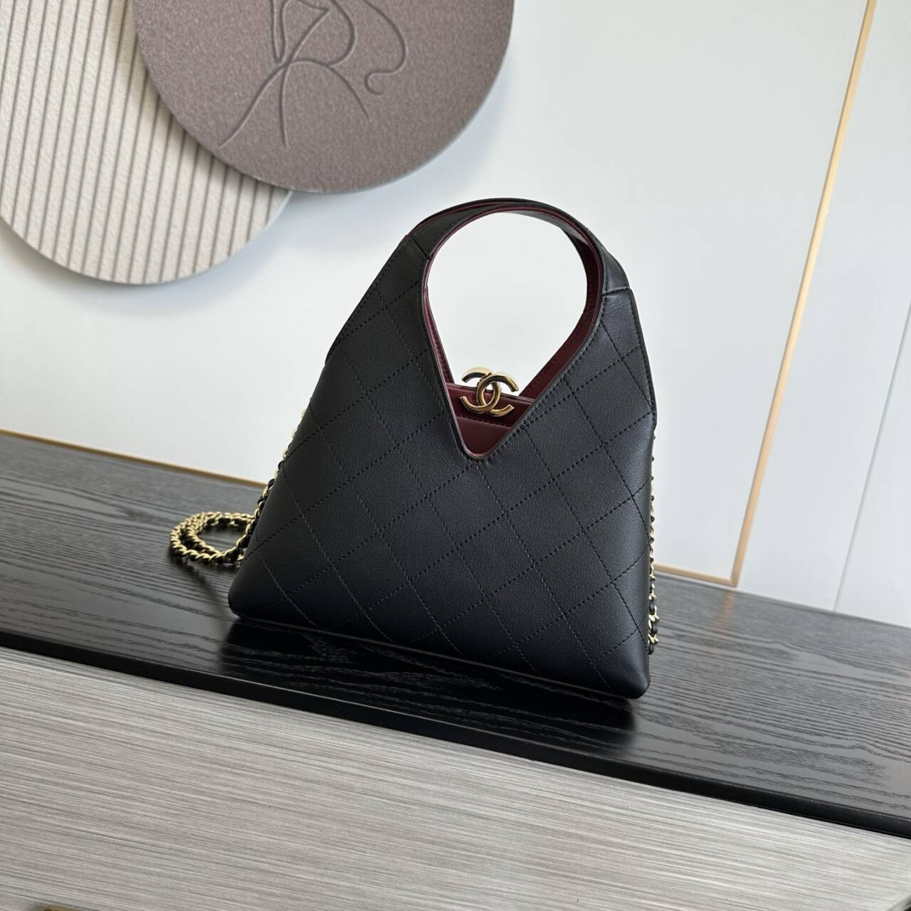 Ch**el Tote Shopping Bag 23x23x7cm
