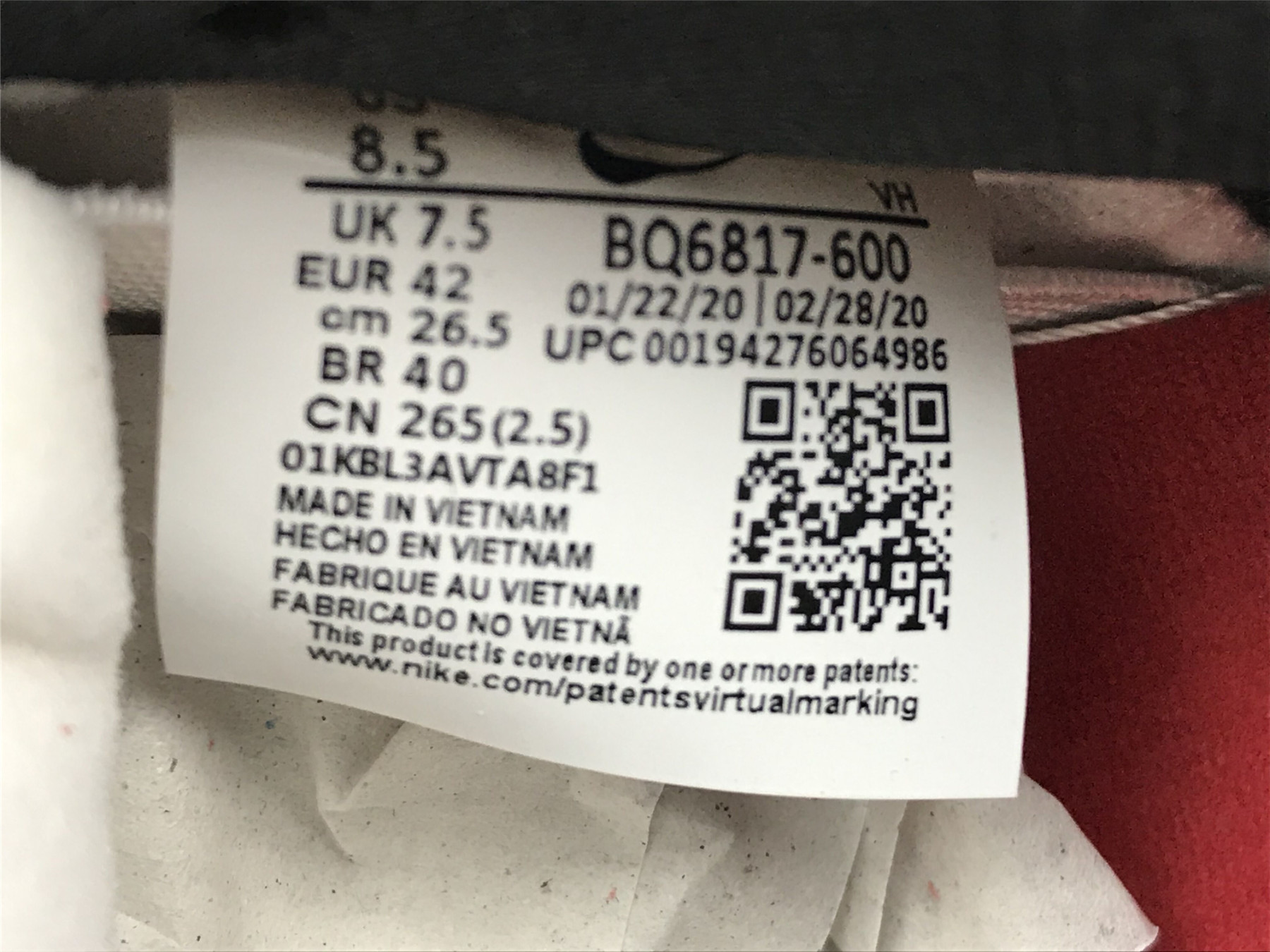 UA NIKE DUNK LOW SB 