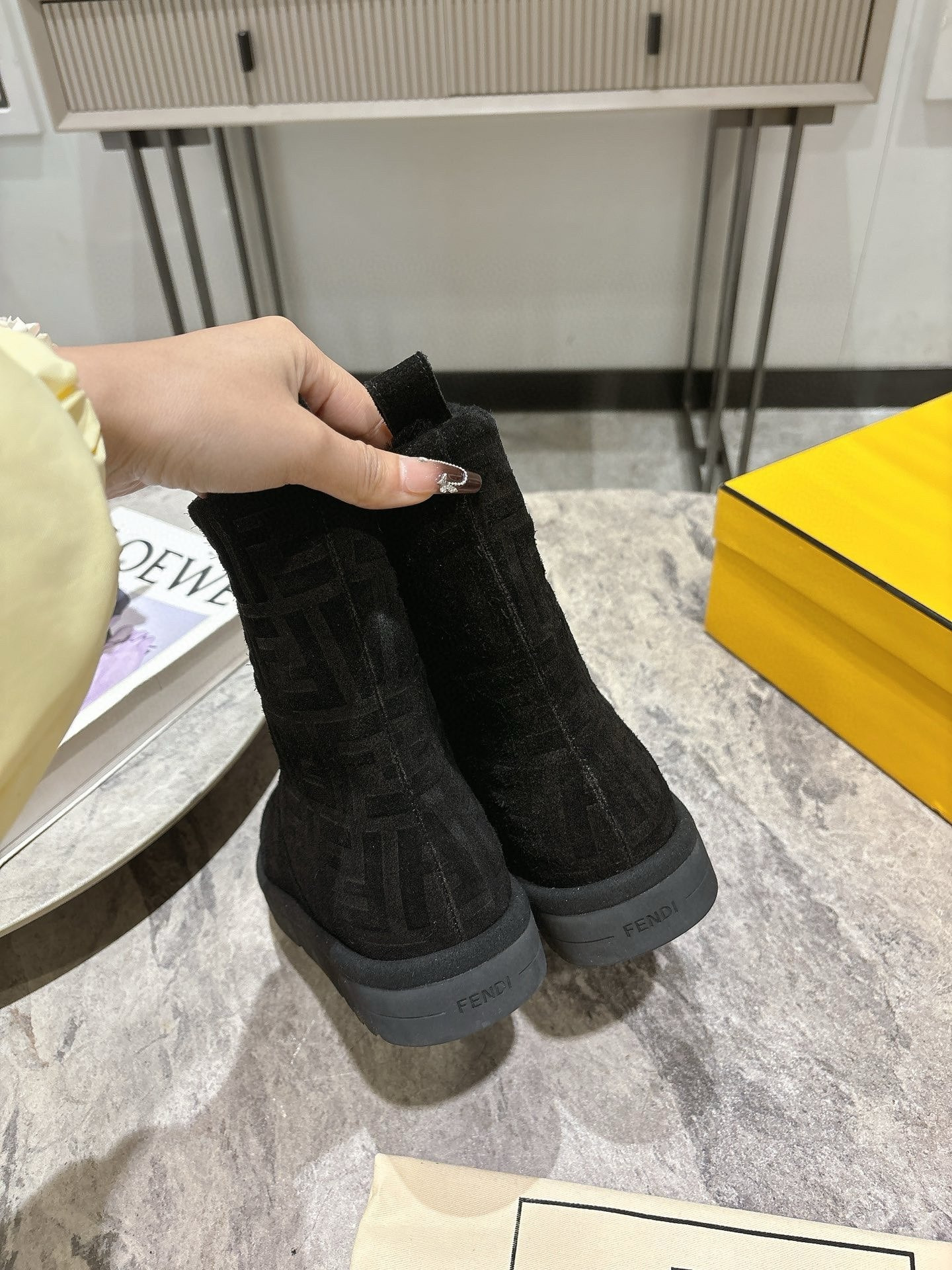UA F**di Apres Chic FF Low Boots