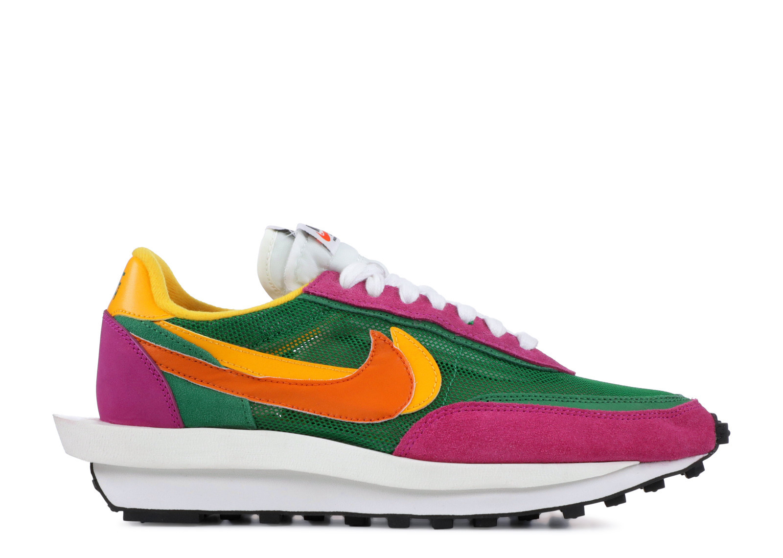 UA NIKE LDWAFFLE/SACAI GREEN PURPLE
