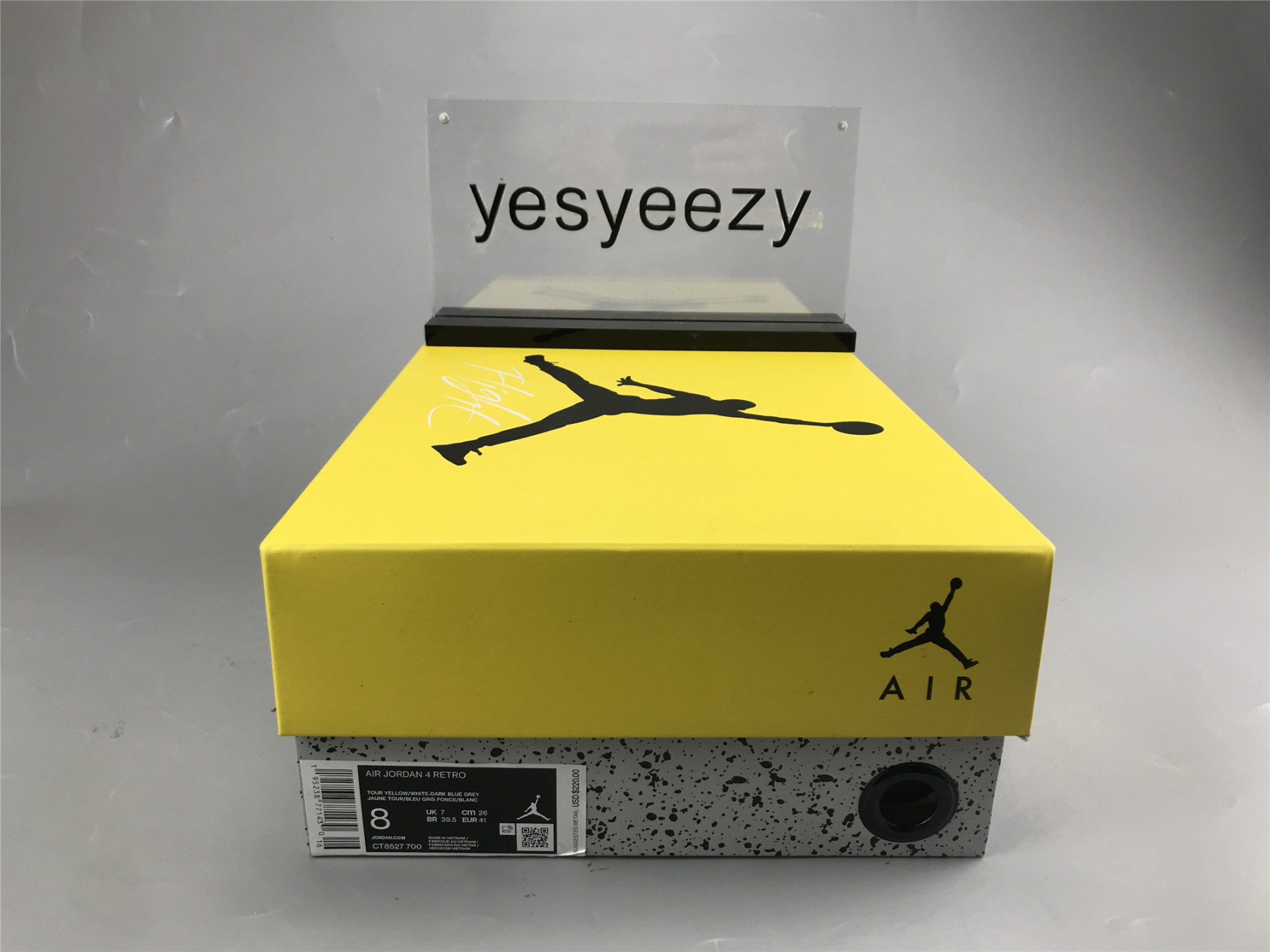 UA AIR JORDAN 4 RETRO LS 
