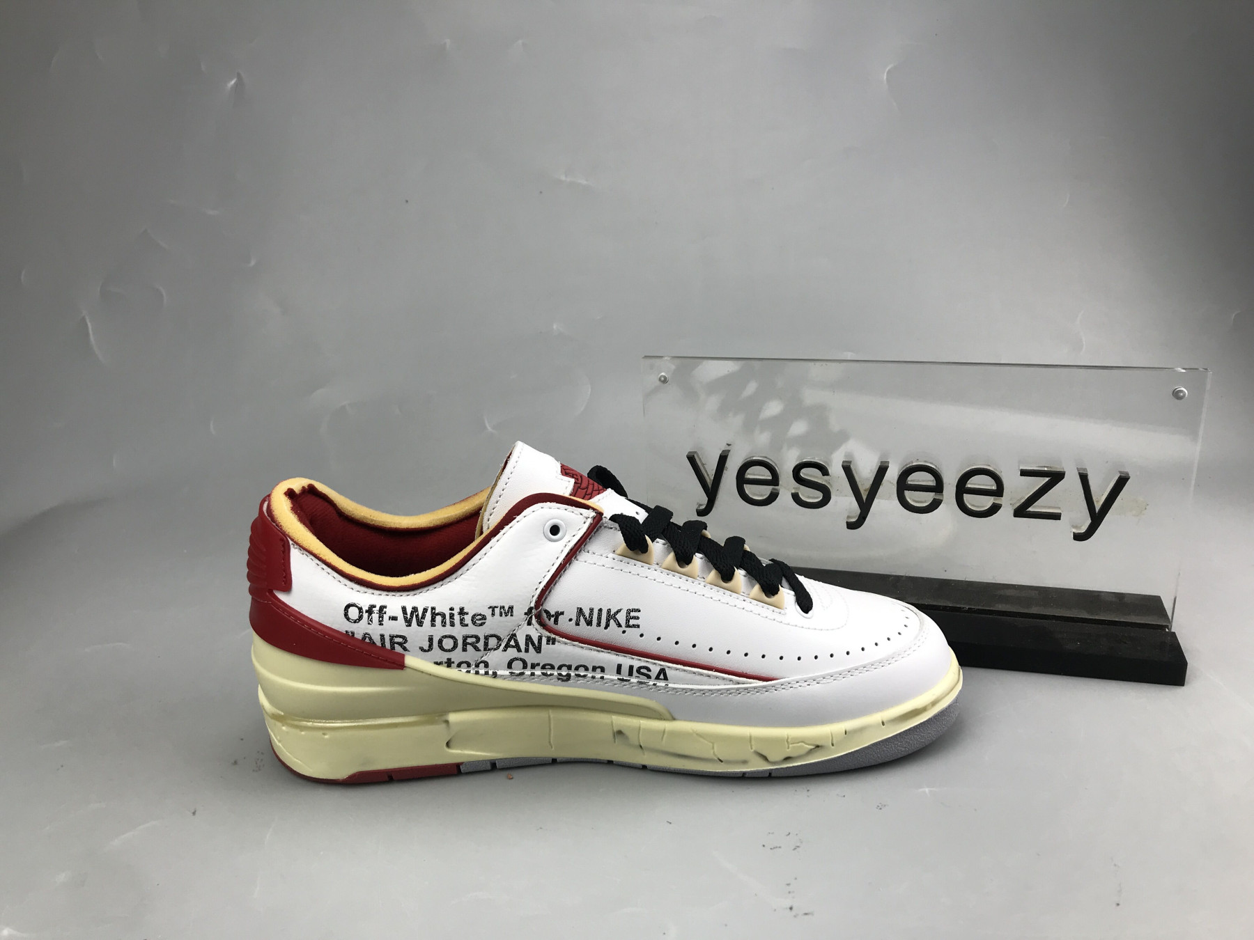 UA OFF-WHITE X AIR JORDAN 2 RETRO LOW SP