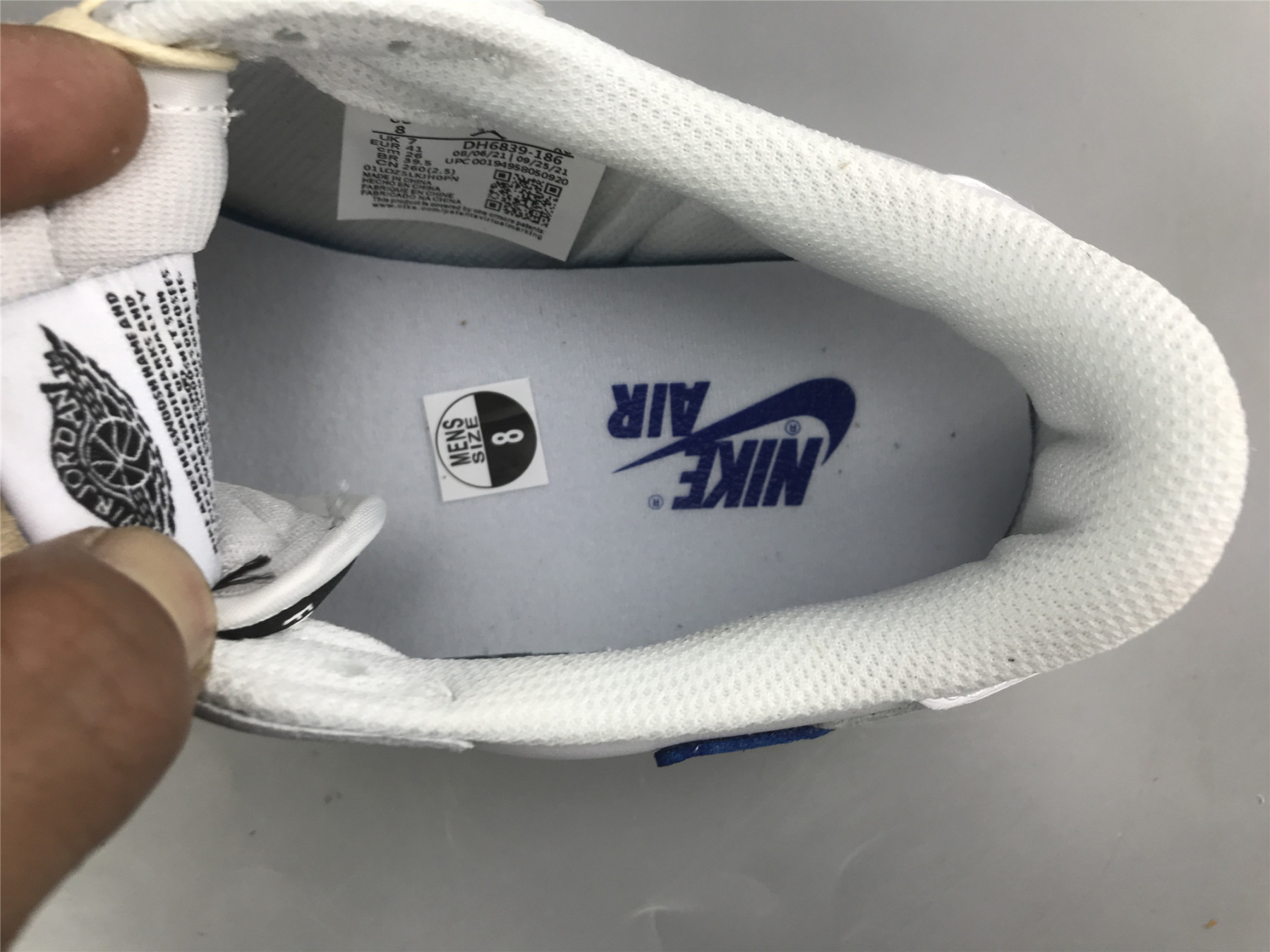 UA AIR JORDAN 1 LOW AJ1 TS