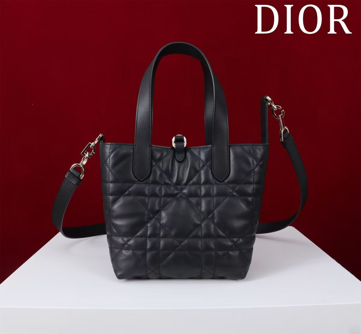 D10r Small D10r Toujours Vertical Tote Bag 18.5 x 18.5 x 12 cm