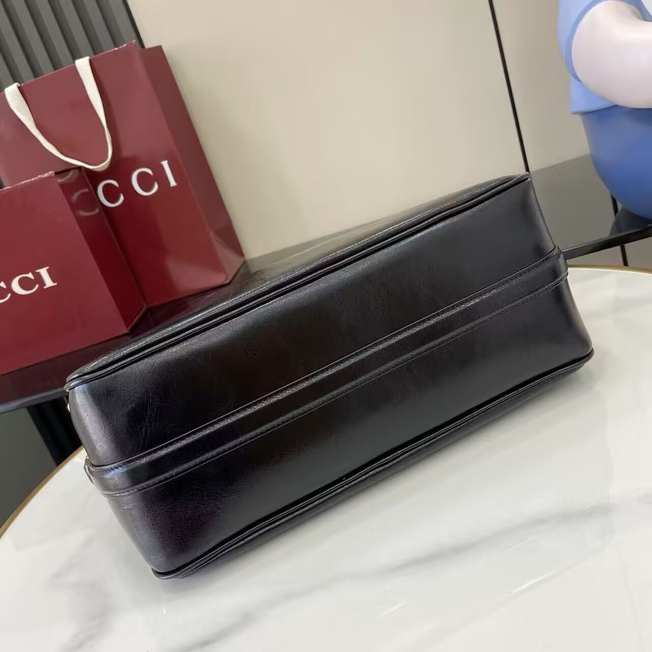 Gvc*1 Half Horsebit Medium Shoulder Bag Without Box 31.5x17x12cm